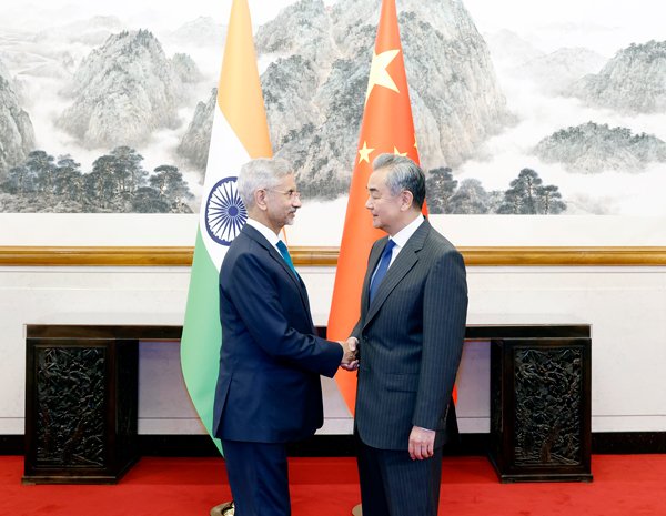 配资策略平台 王毅同苏杰生会谈: 中印应相互成就而不是相互消耗